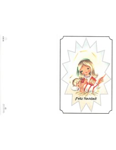 Diptico Navidad 21X15cm Cd-39