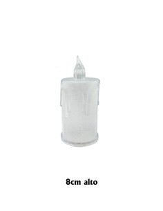 Velita navidad 8cm a pilas...