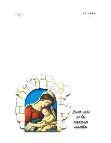 Diptico Navidad 21X15cm Cd-102