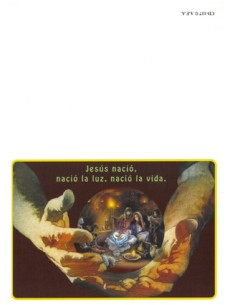 Diptico Navidad 21X15cm Cd-117