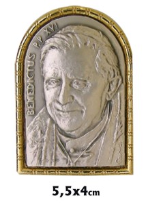 Cuadro Oval Papa Benedicto...