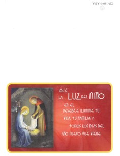 Diptico Navidad 21X15cm...