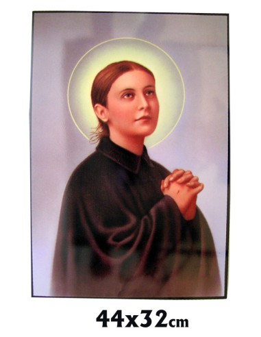 Icono Madera Estampada 44X32cm Santa...