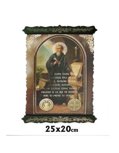 Pergamino 25X20cm San Benito Lamina...