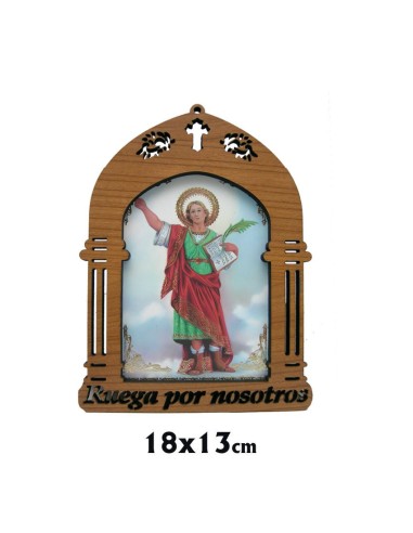 Capilla 30X36cm Santa Rita Brillo Oro...
