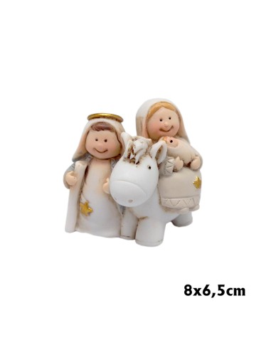 Sagrada Familia Mini 4X4cm Virgen En...