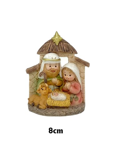 Nacimiento Res 8X6.5Cm Pca 13 Sagrada...