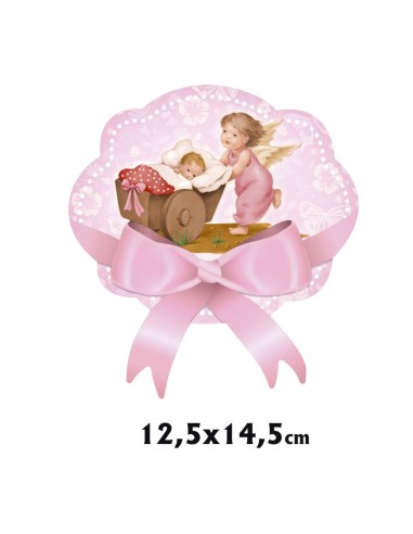 Medalla Cuna Metacrilato 14. 5x12....