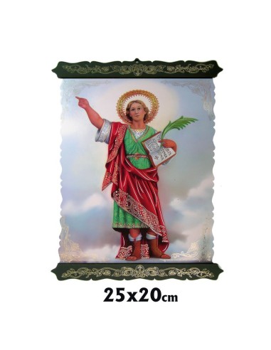 Pergamino 25X20cm San Pancracio...