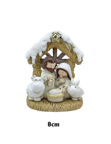 Nacimiento Res 8.5X7cm Pca 4 Sagrada...