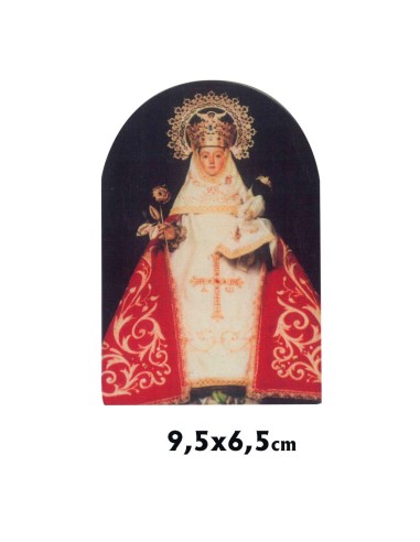 Icono Madera Estampado 9. 5X6. 5Cm...