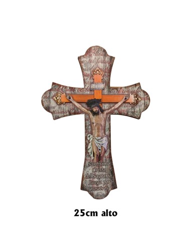 Cruz Serigrafiada Altar Cristo Del...
