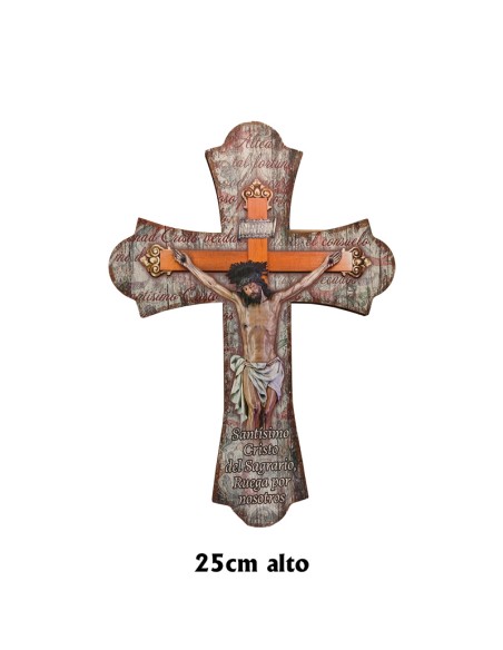 Icono Tabla De Viaje Oro Brillo San Miguel 10X7cm Con Funda Y Cierre