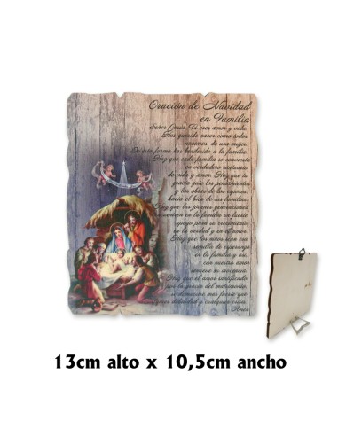 Tabla Madera 13. 5 X 10. 5 Oracion De...