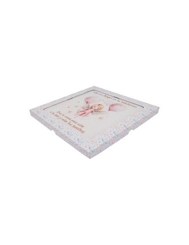 Cuadro Infantil Angelita Con Globos...