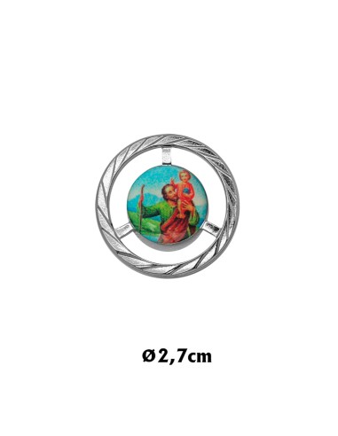 Anillo Padre Nuestro 19mm Acero
