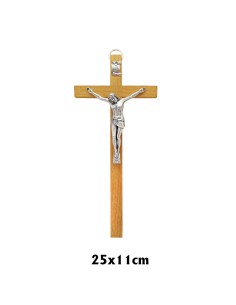 Crucifijo Madera Clara Con...