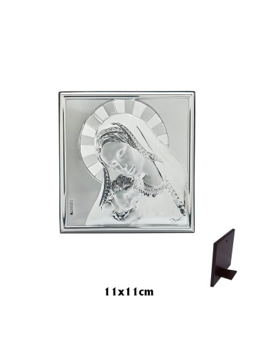 Icono Plata Laminada Cuadro Virgen...