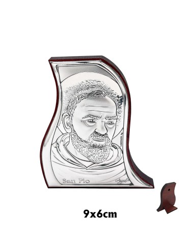 Icono Plata Laminada Cupula San Pio...