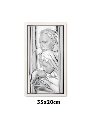 Icono Plata Oval Bilaminada San Jorge...