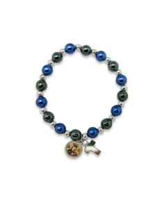 Pulsera Elastica Ematite Y...