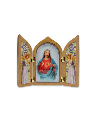 Capilla Triptico Tipo Gotico Con...