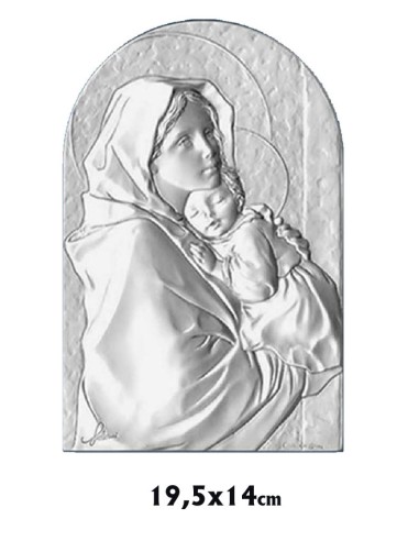 Icono Plata Cupula Virgen Gitana 19....