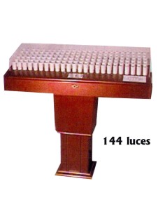 Lampadario Madera 144 Luces...