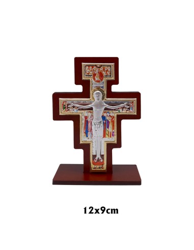 Crucifijo Cristo Plata Bilaminada 12...