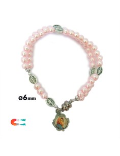 Pulsera Rosario Cristal...