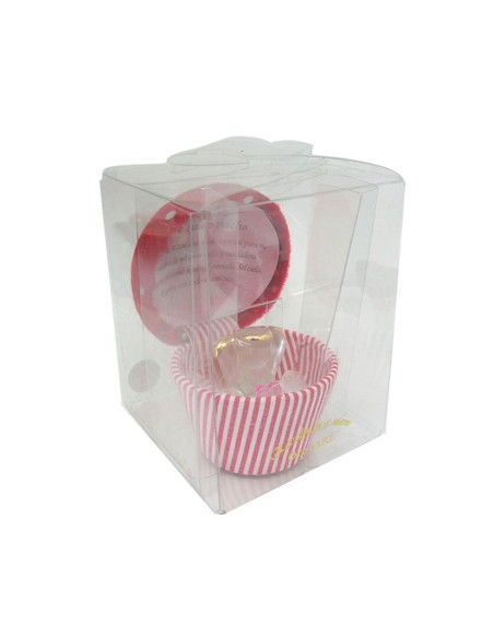 Angel Cristal Dentro Pastelito Mama Te Quiero Mucho