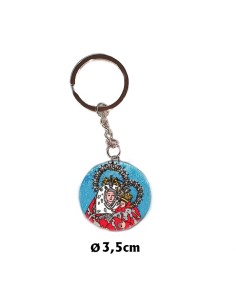 Llavero Cristal 3. 5Cm...