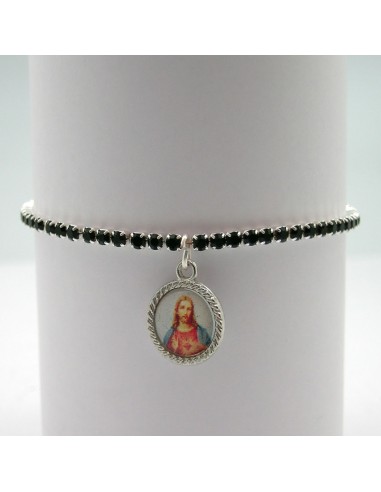 Pulsera San Benito Madera Doble