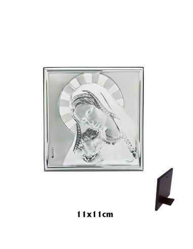 Icono Plata Laminada Cuadro Virgen...