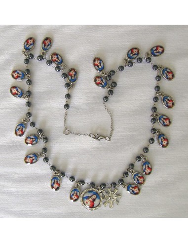 Colgante Bola Cristal Lisa 4Mm Gris...