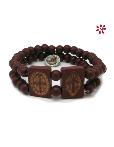 Pulsera Rosario Cristal Liso Rosa 5mm...