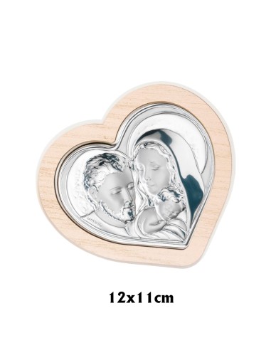 Icono Plata Laminada forma Corazon...