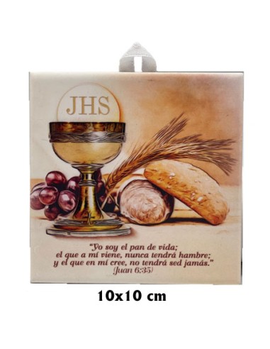Placa Ceramica Comunion 10X10 Para...