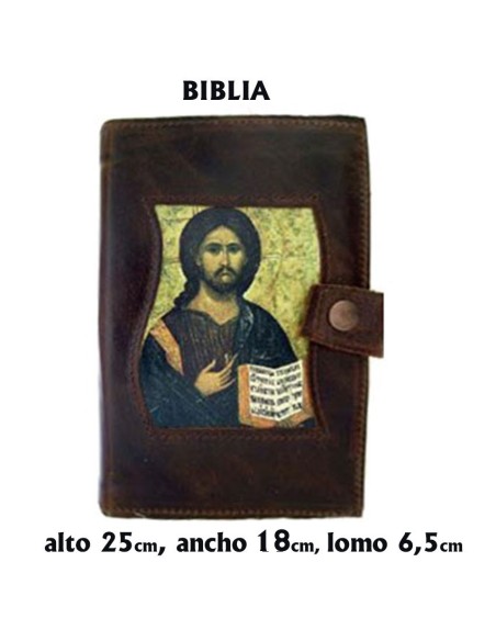 Funda Biblia Nueva Conferencia Episcopal Serigrafiada Con Boton