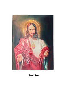 Placa ceramica 3D Jesús...