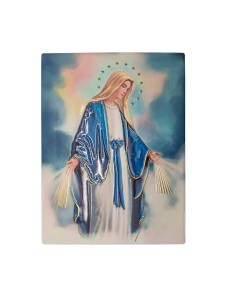Placa ceramica 3D Virgen...