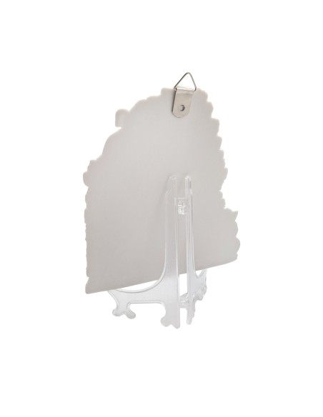 Placa ceramica 3D Irregular nacimiento pesebre con estrella mesa o colgar