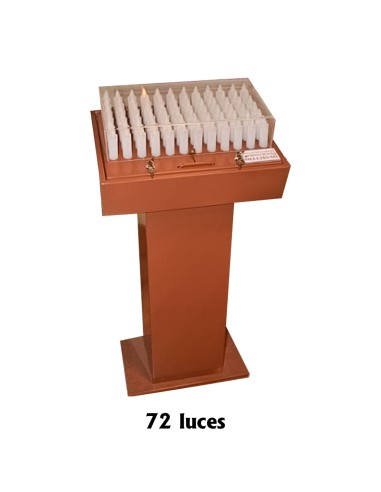Lampadario Metalico 72 Luces Led