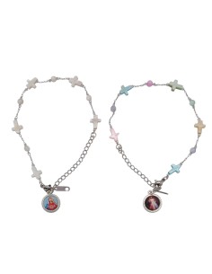 Pulsera Acero blanco...