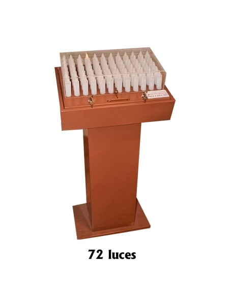 Lampadario Metalico 72 Luces Led