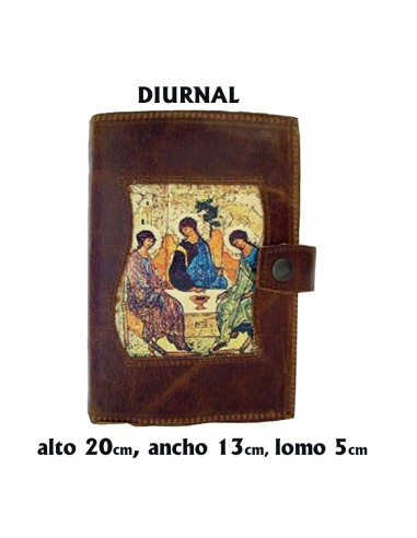 Funda Diurnal Piel Serigrafiada Santisima Trinidad