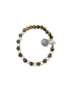 Medallon Metal Oval Virgen...