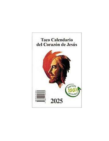 Taco Corazon De Jesus 2025 Grande Pared Con Soporte Carton Reciclable