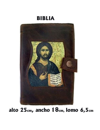 Funda Biblia Nueva Conferencia Episcopal Serigrafiada Con Boton