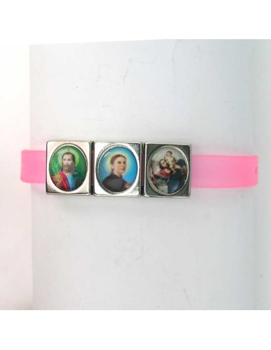 Pulsera Con Tres Adornos Con Foto